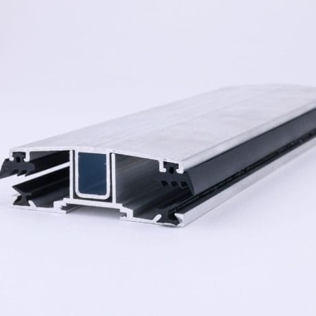 Pritrdilni material: Aluminijast spojni profil s tesnili – dvojni