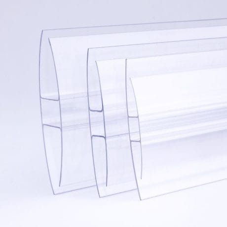 Pritrdilni material: Polikarbonatni H profil za spajanje plošč – LPH profil